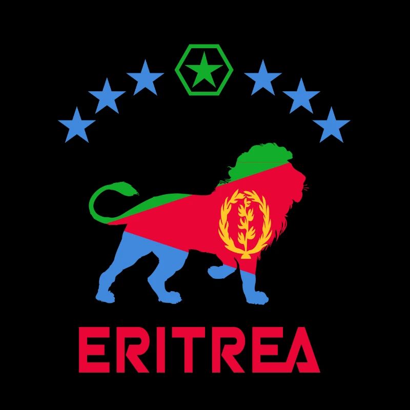 Eritrea Löwen Design