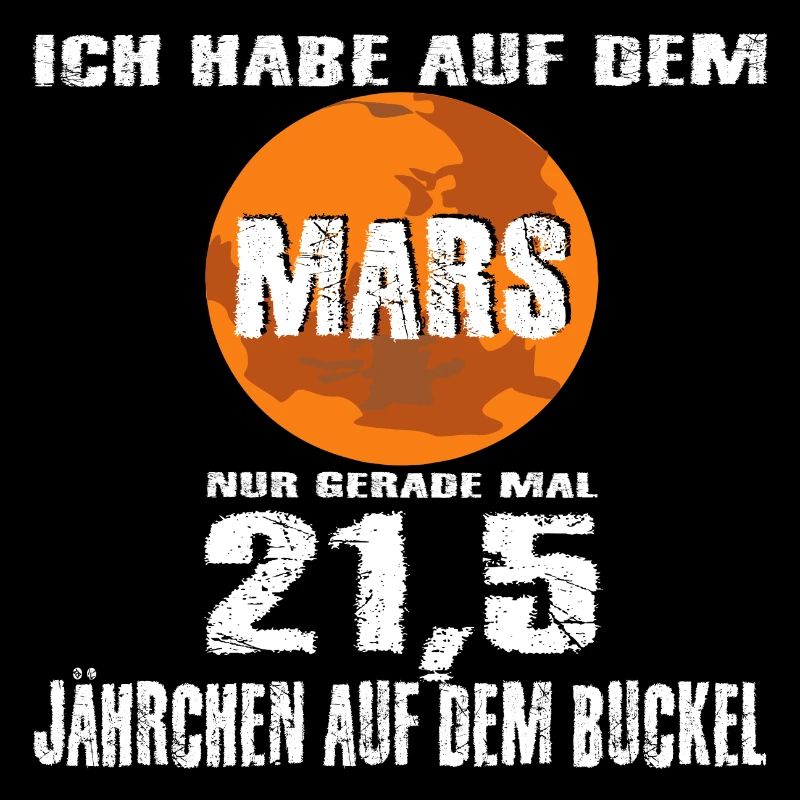 Astrophysiker Geburtstag 50 Mars-Jahre Geschenk