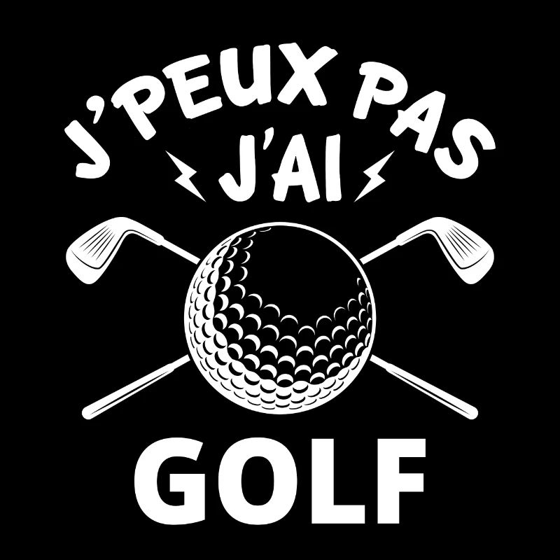 I can't have golf golfer gift