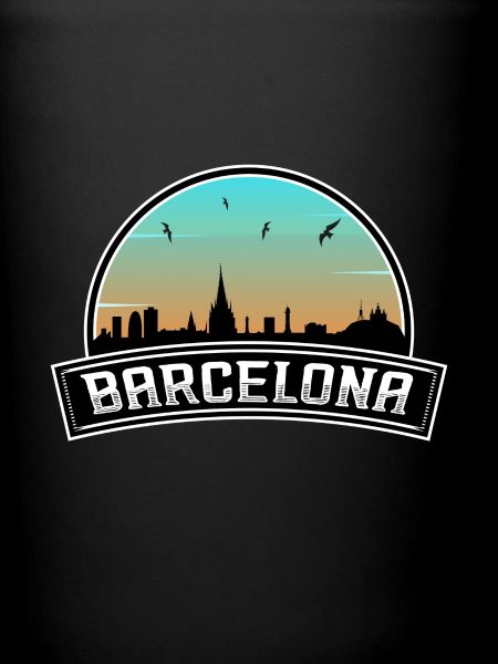 Barcelone Espagne Skyline Souvenir espagnol