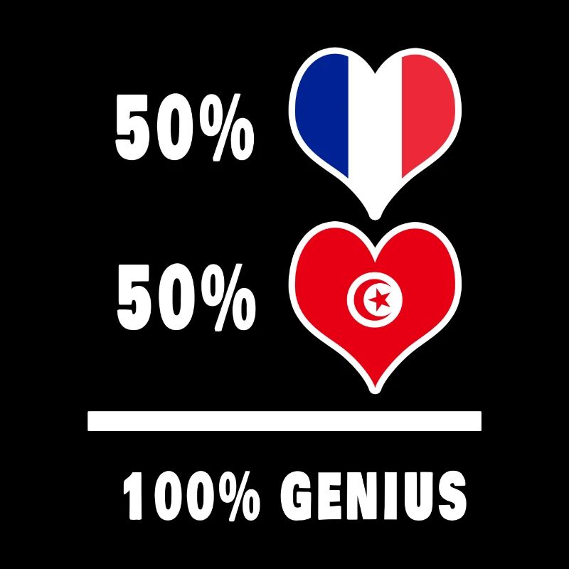 Frankreich und Tunesien 100% brillant / Geschenk