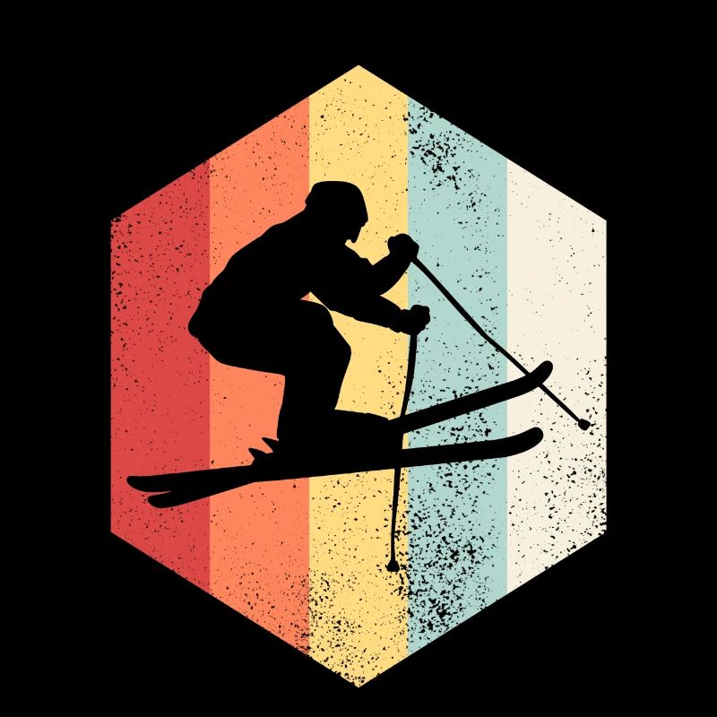 retro ski ski