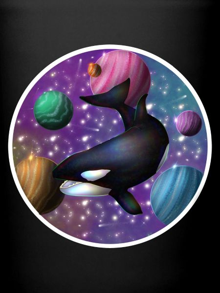 orque dans l’espace