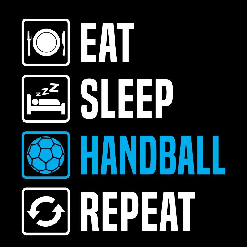 eat sleep handball repeater