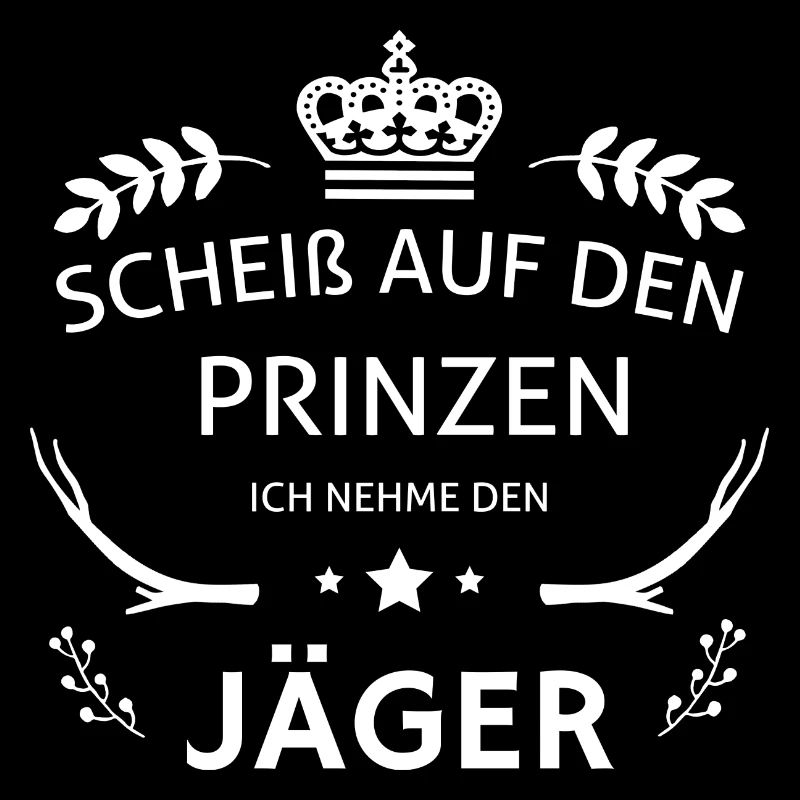 Jagd Jäger Evolution Hirsch Waidmann Lustig Spruch