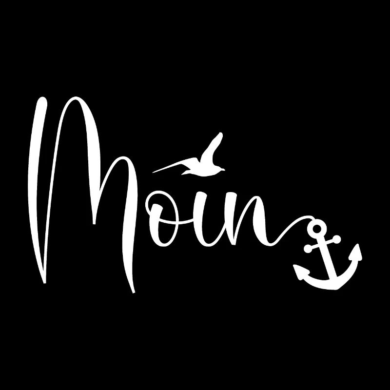 Moin Möwe Anker Platt Dialekt Ostfriesland