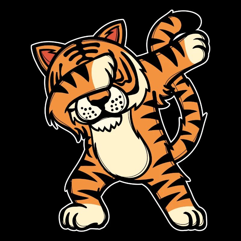 Animal Sauvage Sauvage Cool Tiger