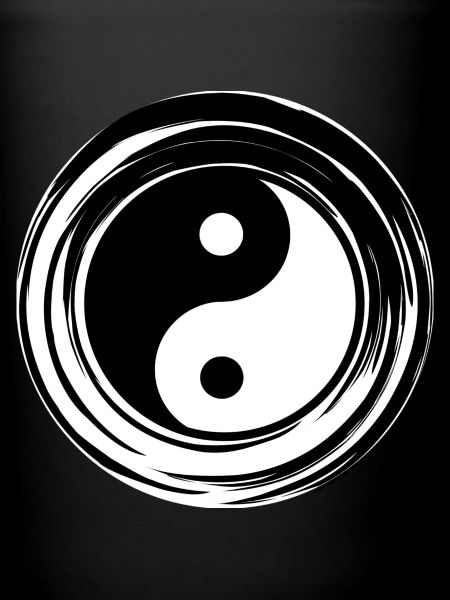 Yin-Yang Blanc