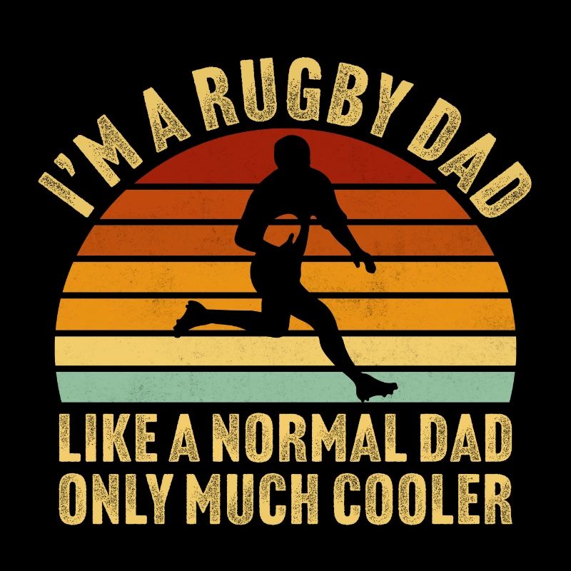 Ich bin ein Rugby-Papa.