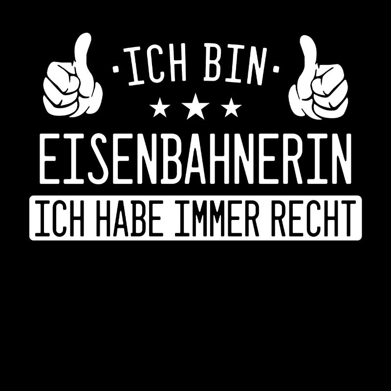 Eisenbahner Lokführer Eisenbahn Bahn Beruf Spruch