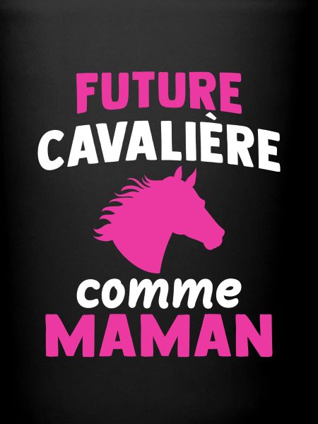 Future cavalière comme maman