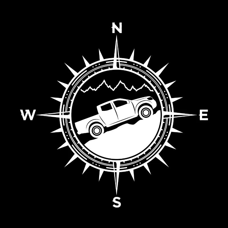 Pick up 4x4 compass off-road car