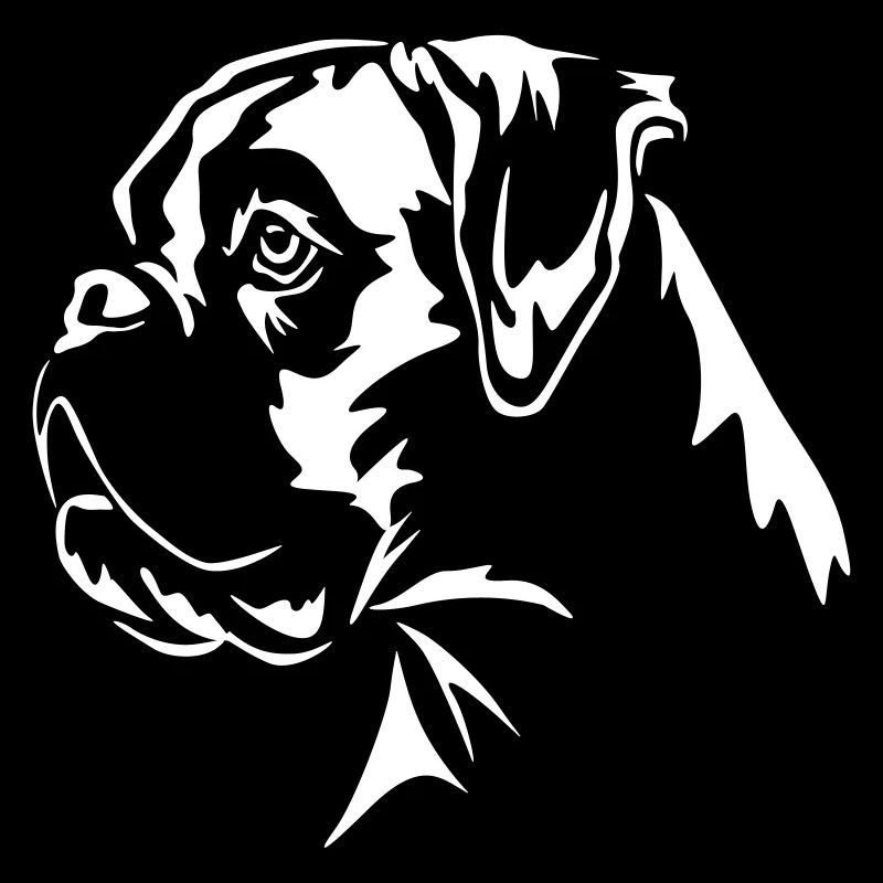 Boxer Kopf "Black Edition"