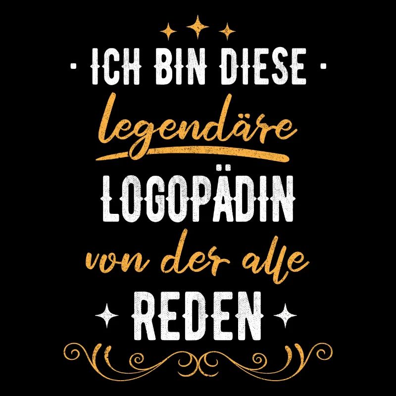 Logopädin Logopädie Rehabilitation Beruf Spruch