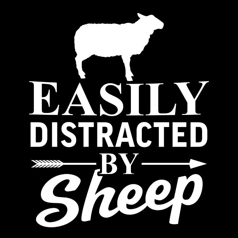 Easily distracted by sheep