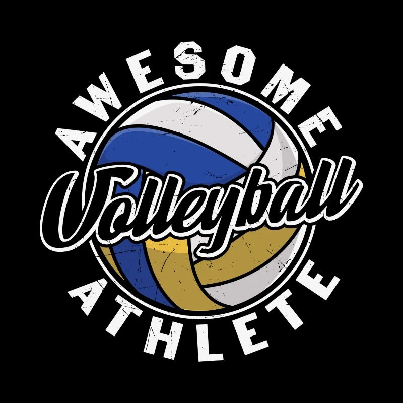 Toller Volleyball-Athlet