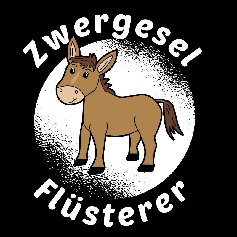Zwergesel Flüsterer Miniesel Esel Muli Geschenk