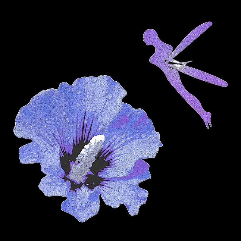 bezaubernde elfen oberteile, Hibiskusblüte