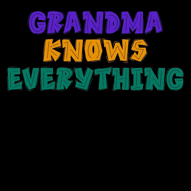 Alte Frau Cool Statement Großmutter Oma Seniorin