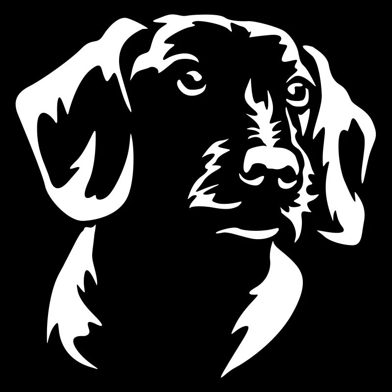 Dackel Kopf "Black Edition"