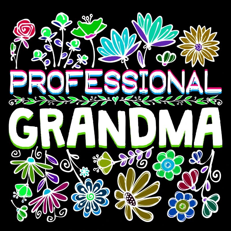 Grand-mère disant Grand-mère Grand-mère Retraite