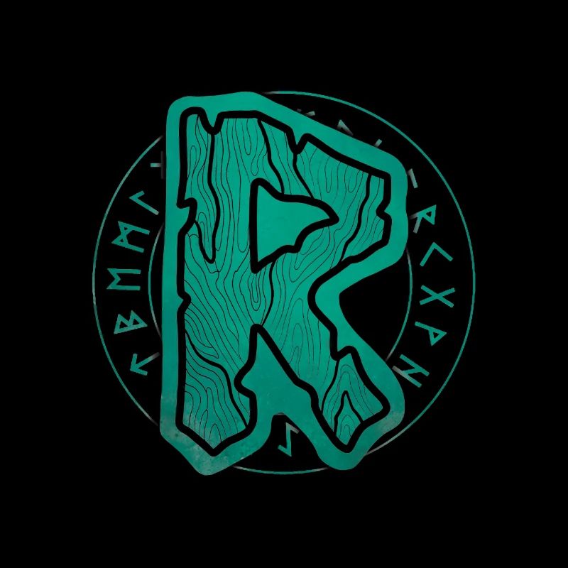 Viking Rune Raidho futhark