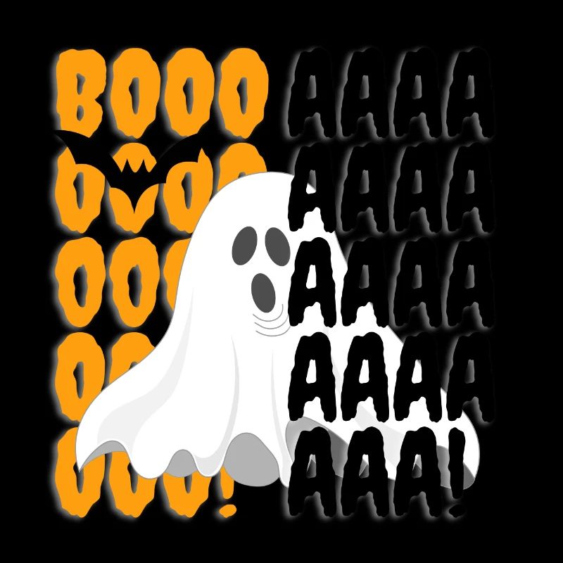 Halloween Geist Boo Muster