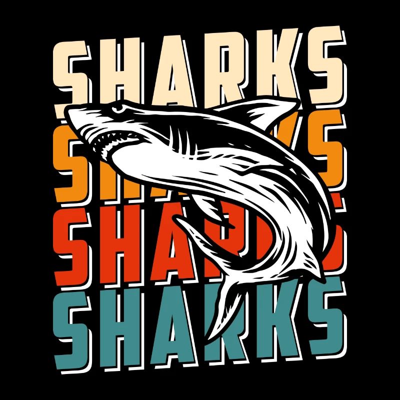 Great White Shark Diving Ocean Predator