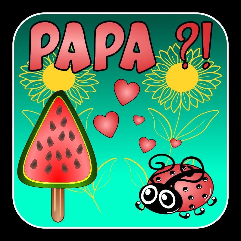 Wassermelonen Eiscreme - PAPA MARIENKÄFER