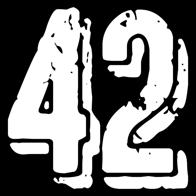 Maillot à 42 numéros