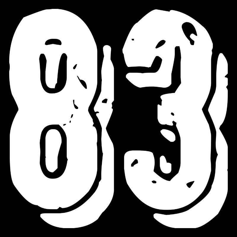 Maillot à 83 numéros