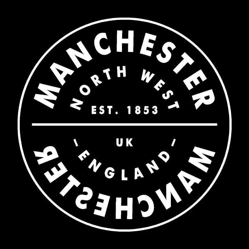 Manchester Kreisstempel 1965