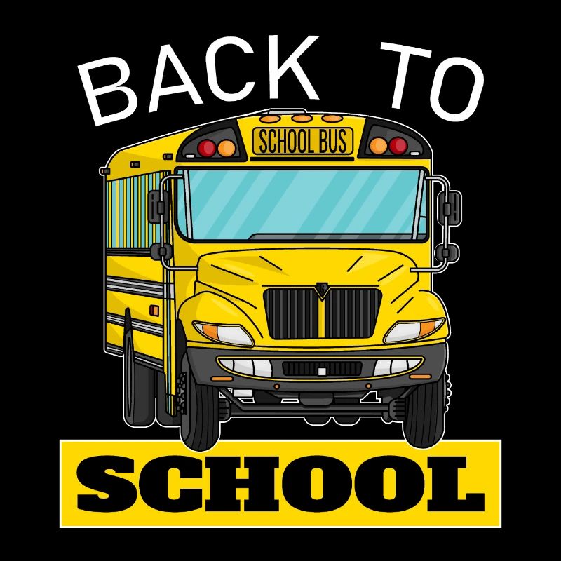 Retour à l’école, début de l’école, autobus scolaire