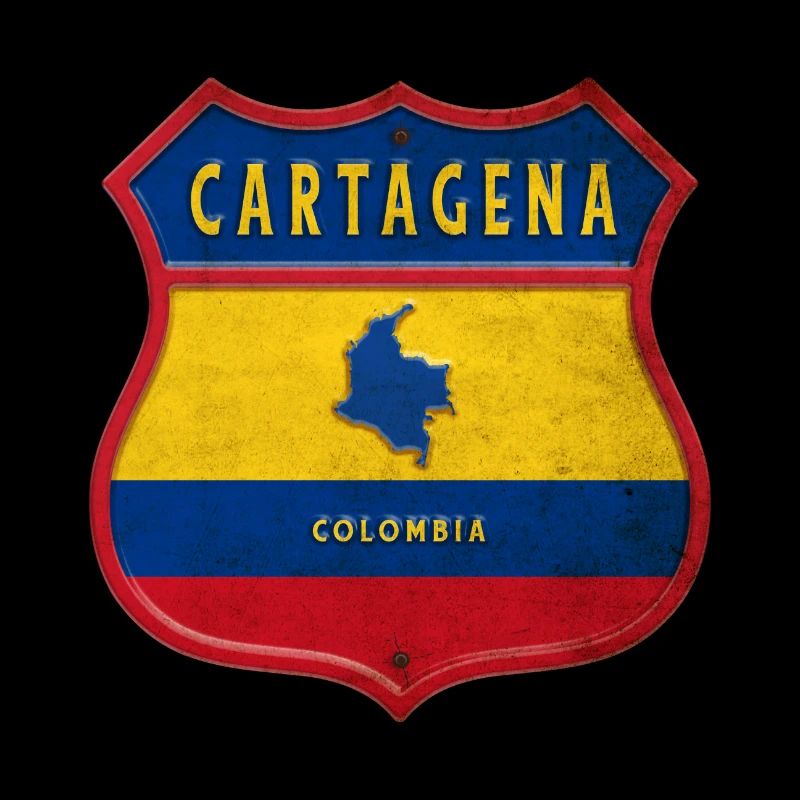 Écusson Carthagène Colombie