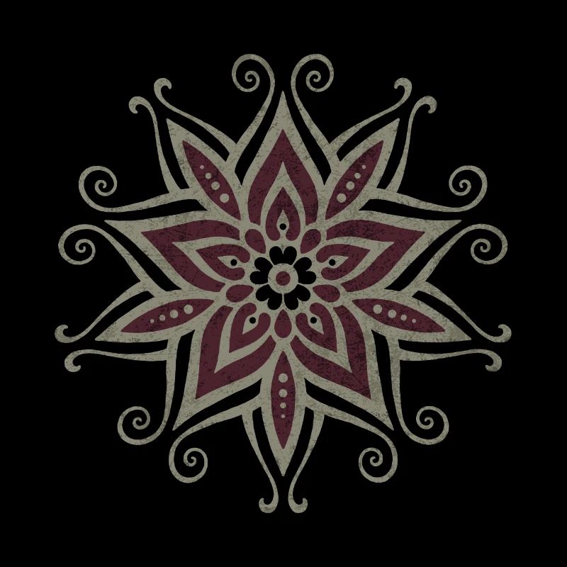 Mandala Vintage Fleur