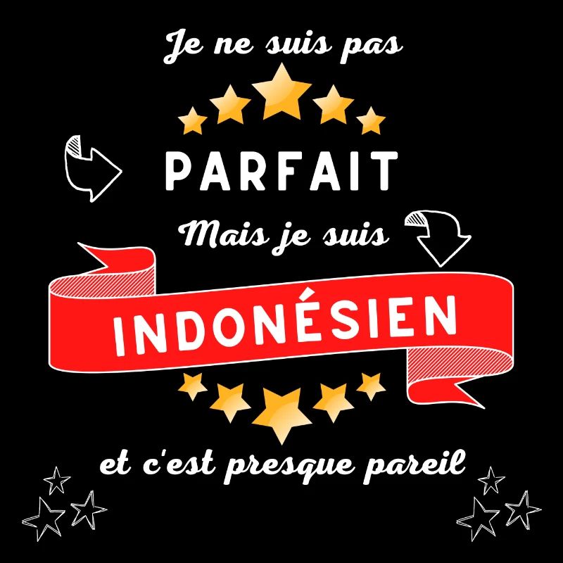 Ich bin nicht perfekt, aber ich bin Indonesier