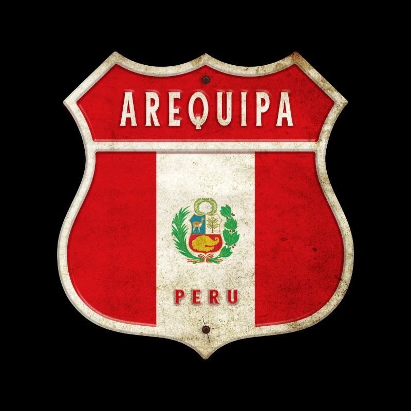 Arequipa Peru Wappen Flaggen Design