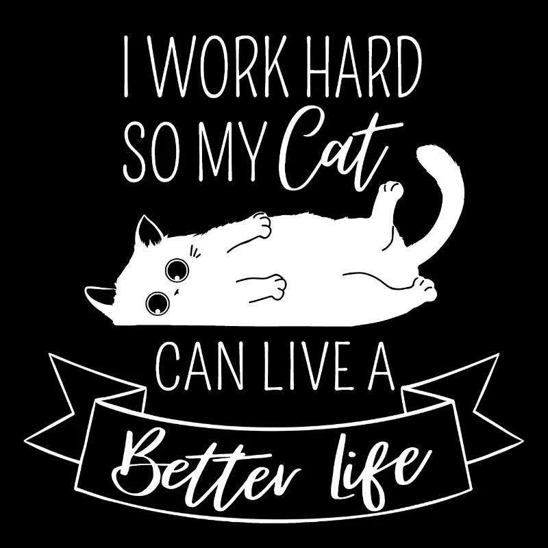 Katzenfreund Kater Geschenk Idee witziger Spruch