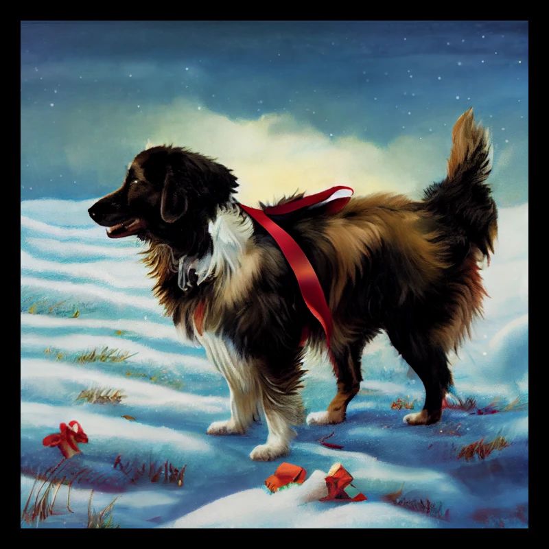 Deutsch Shepherd Noël