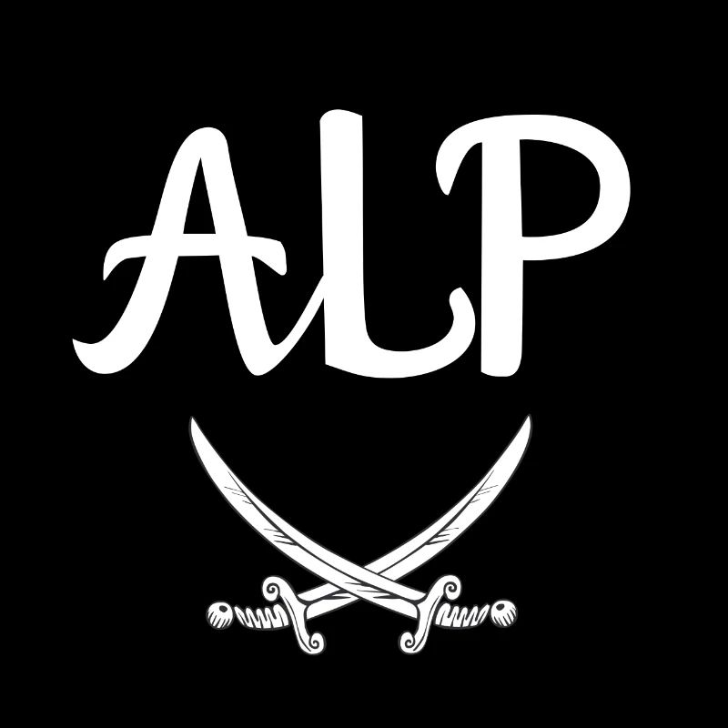 Alp Warrior Tribe Ottoman Stuff Two Sword Turkey