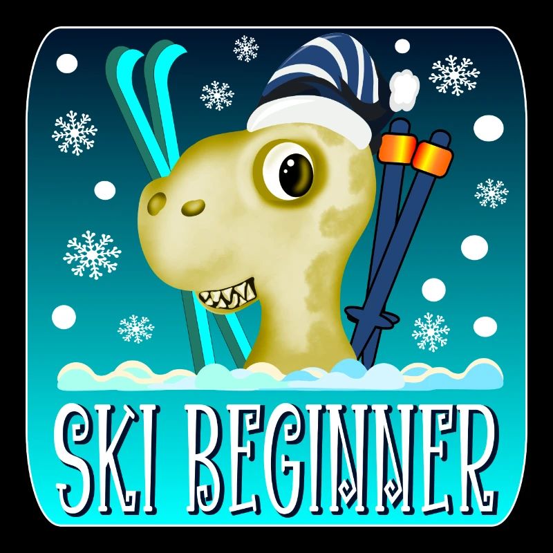 SKI BEGINNER - WINTER DINOSAURIER