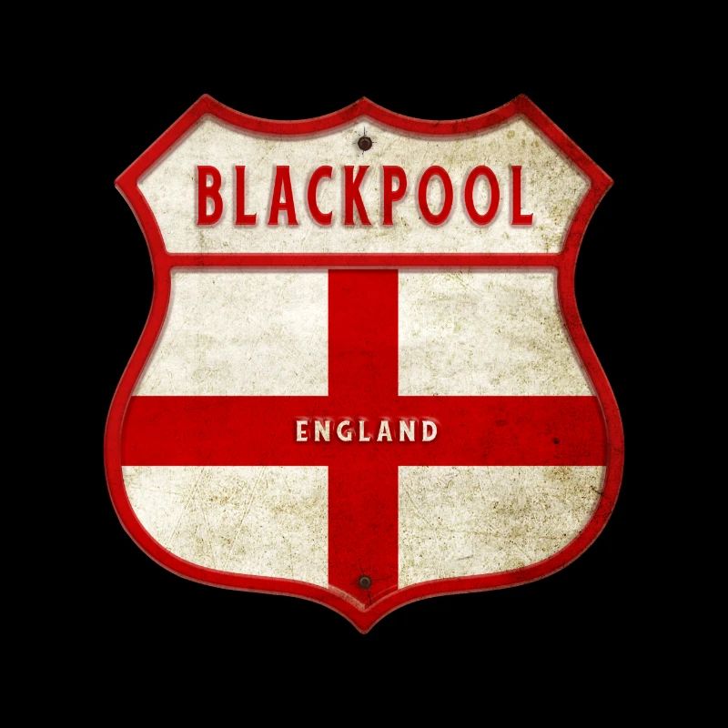 Blason de Blackpool, Angleterre