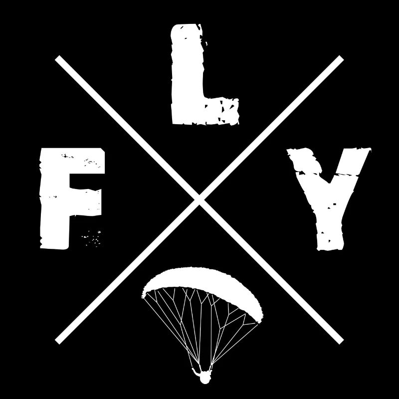 FLY Gleitschirm weiß