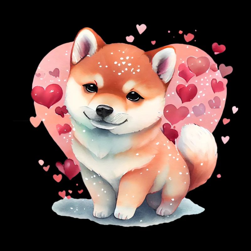 Hund Valentinstag Geschenk