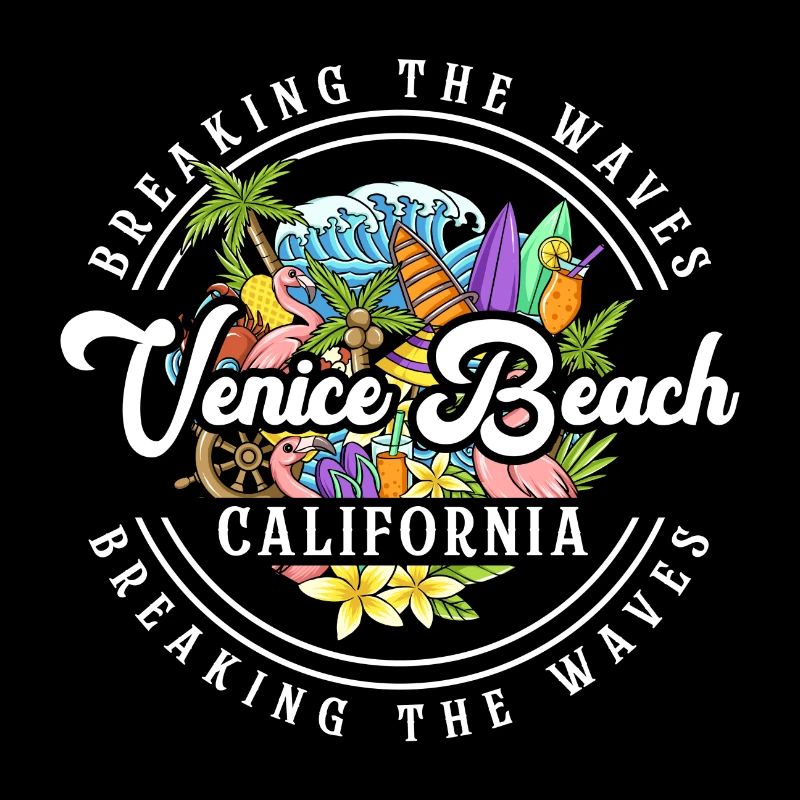 Vacances Vagues Surf Plage de sable