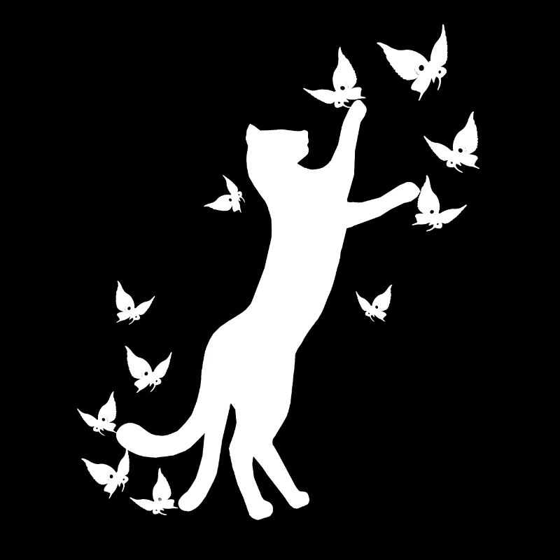 nekomata hell, Kätzchen, schmetterlinge