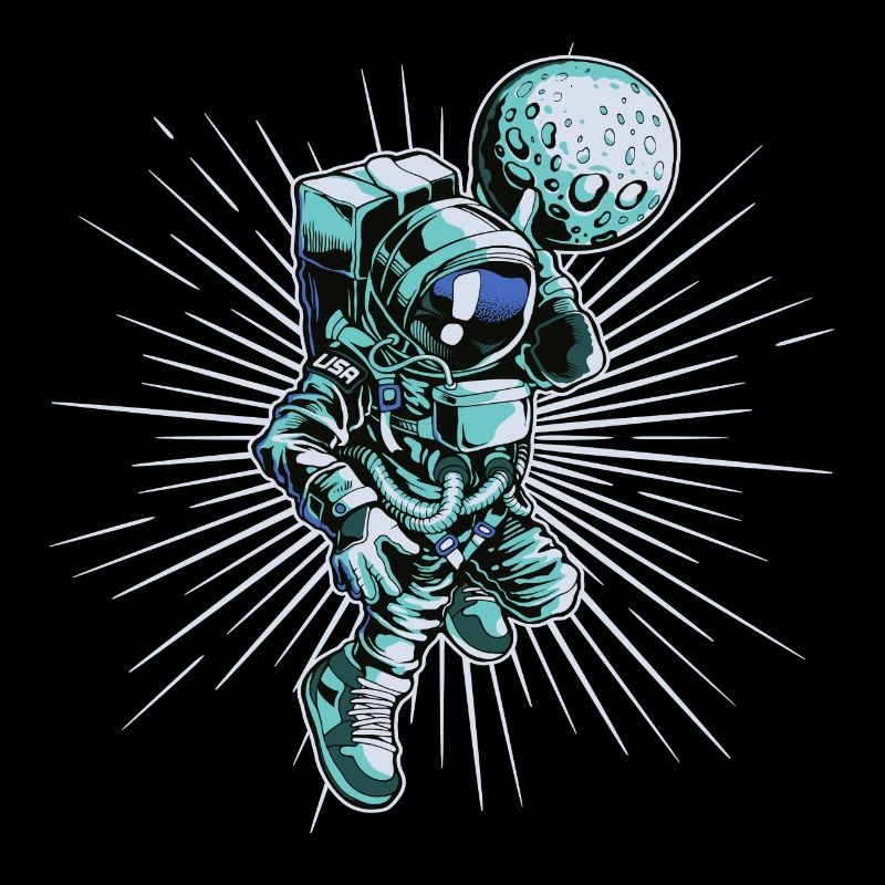 Vaisseau spatial d’astronaute OVNI spatial