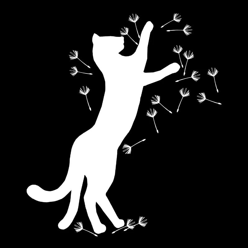 Nekomata, Löwenzahnsamen hell, pet prints