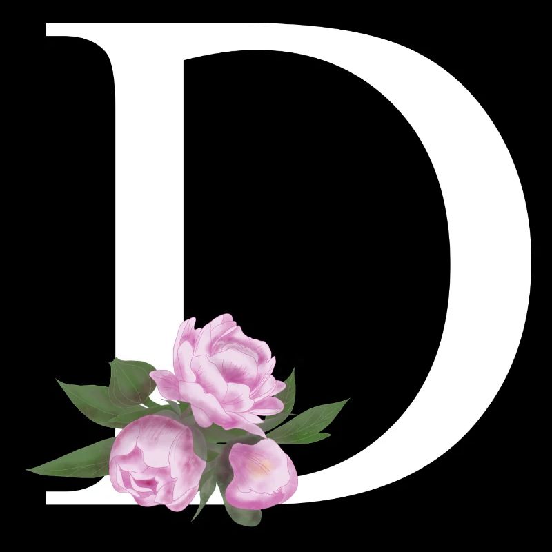 Blumendesign mit Pastellrosen und Blättern D