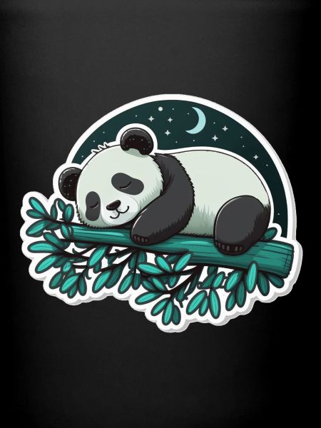 Panda endormi